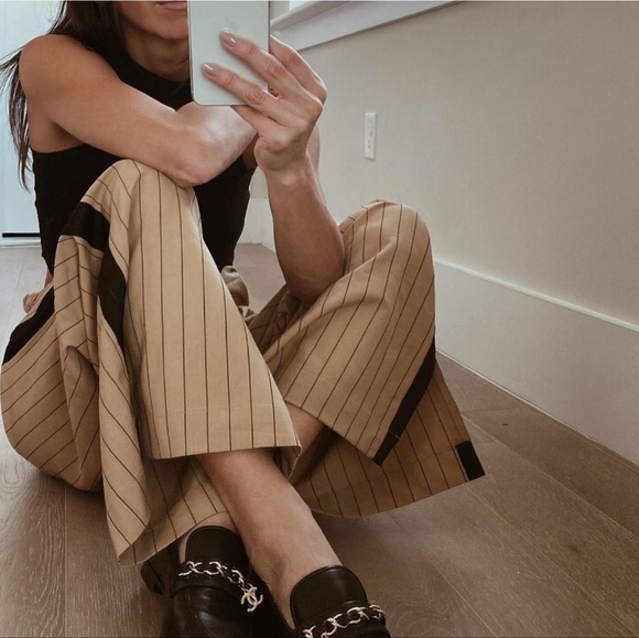 La Ligne for Target Side Stripe Wide Leg Trousers Size 2X - Picture 6 of 15